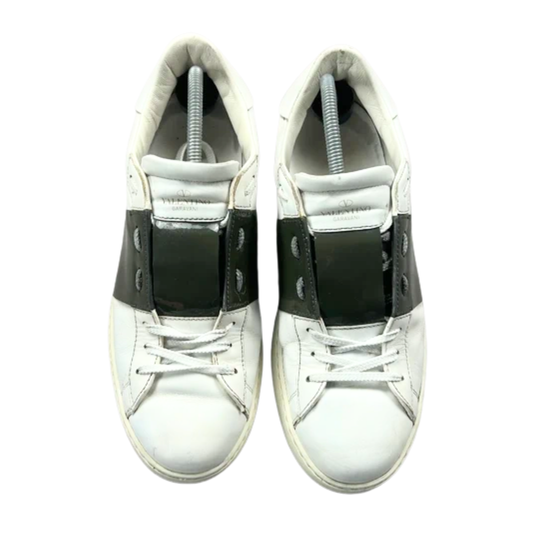 Valentino Garavani Open Sneakers (White & Black)