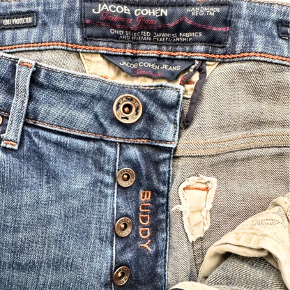 Jacob Cohën Buddy Slim Fit Jeans (Blue)