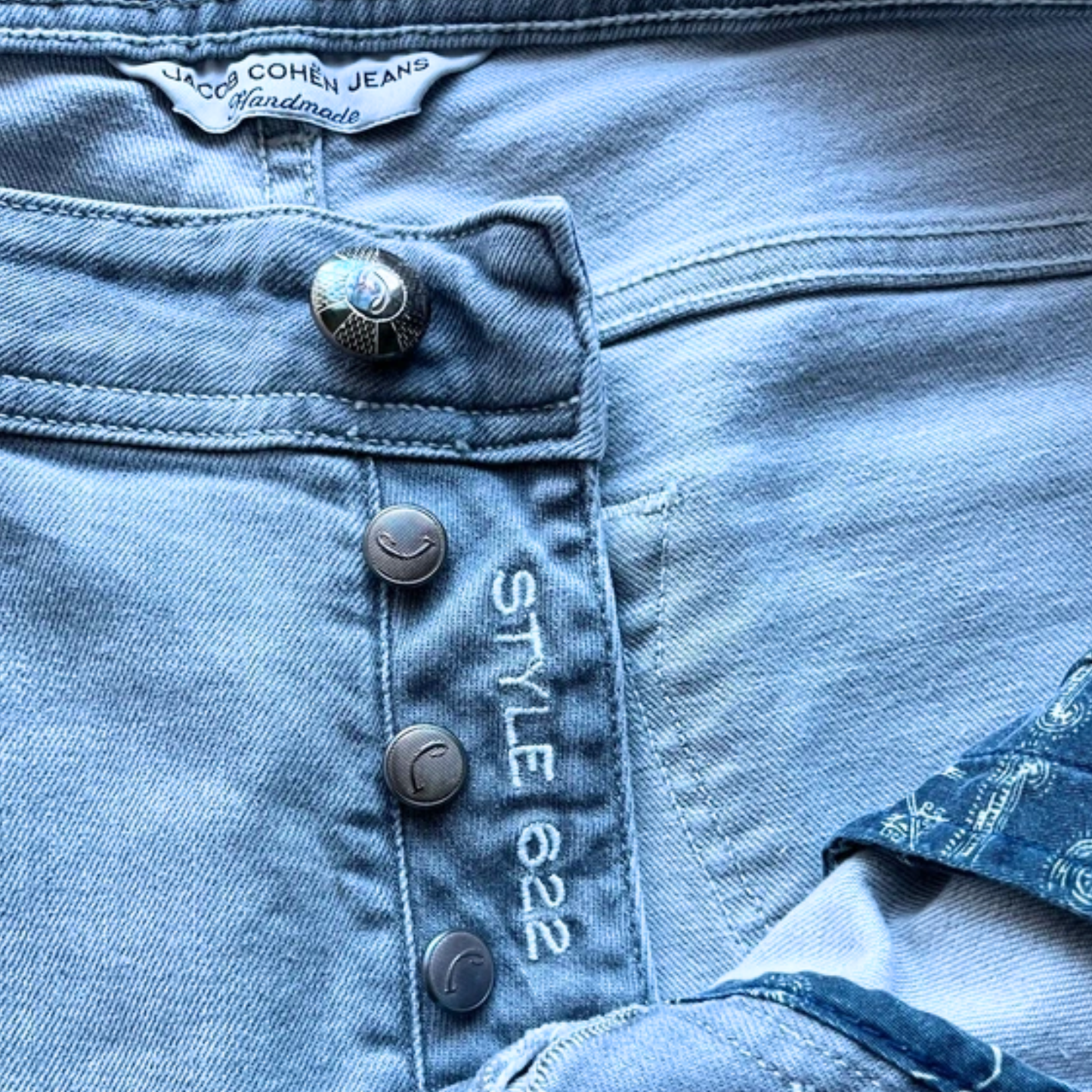 Jacob Cohën 622 Slim Fit Jeans (Blue)