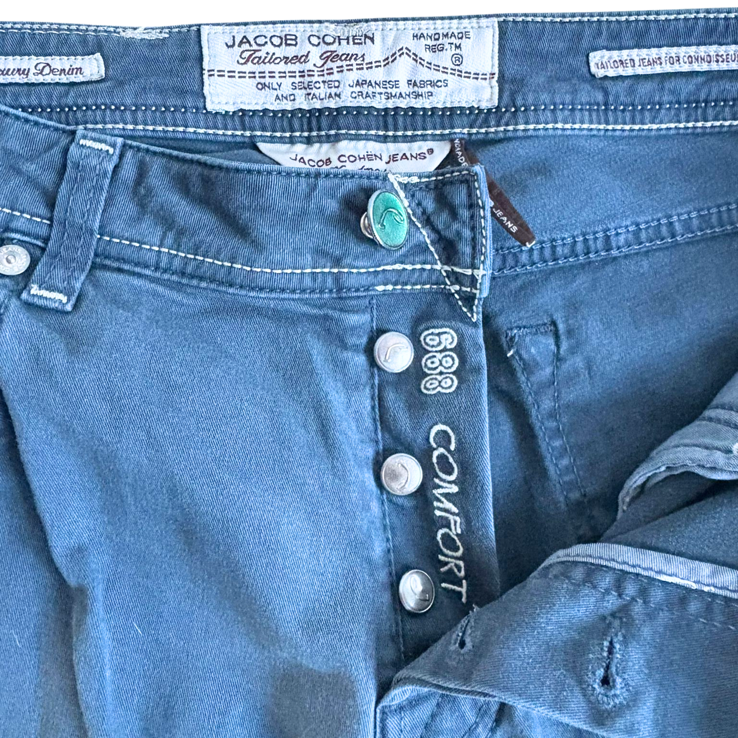 Jacob Cohën 688 Slim Fit Jeans (Navy)