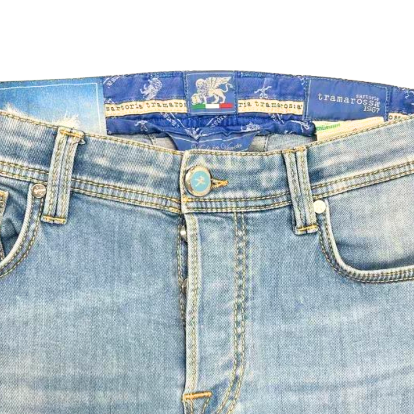 Tramarossa Leonardo Slim Fit Jeans (Blue) (New)