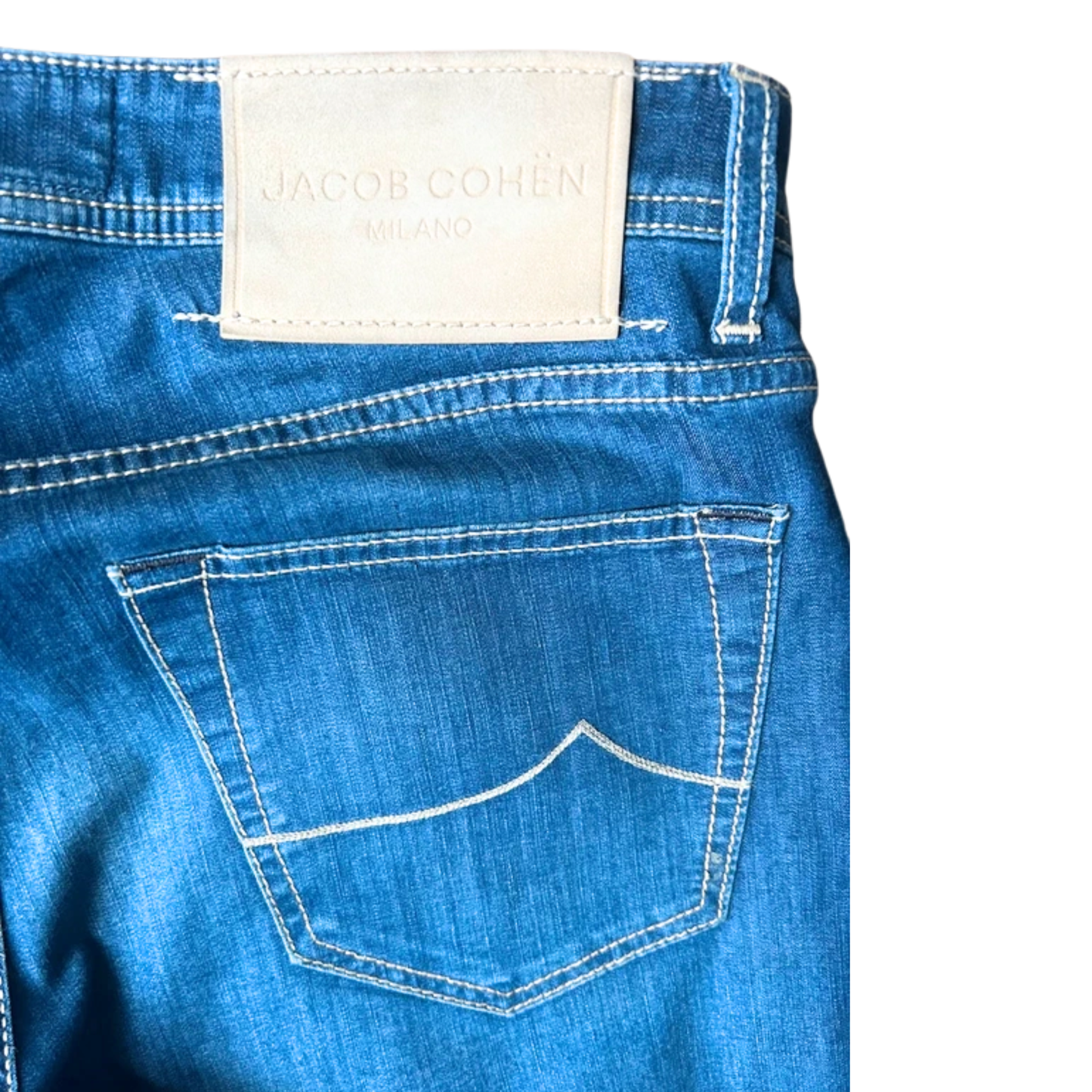 Jacob Cohën Nick Slim Fit Jeans (Navy Blue)