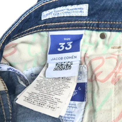 Jacob Cohën Nick Slim Fit Jeans (Navy Blue)