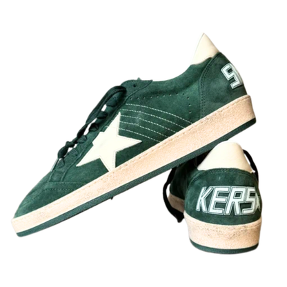 Golden Goose Ballstar Sneakers (Green) (New)