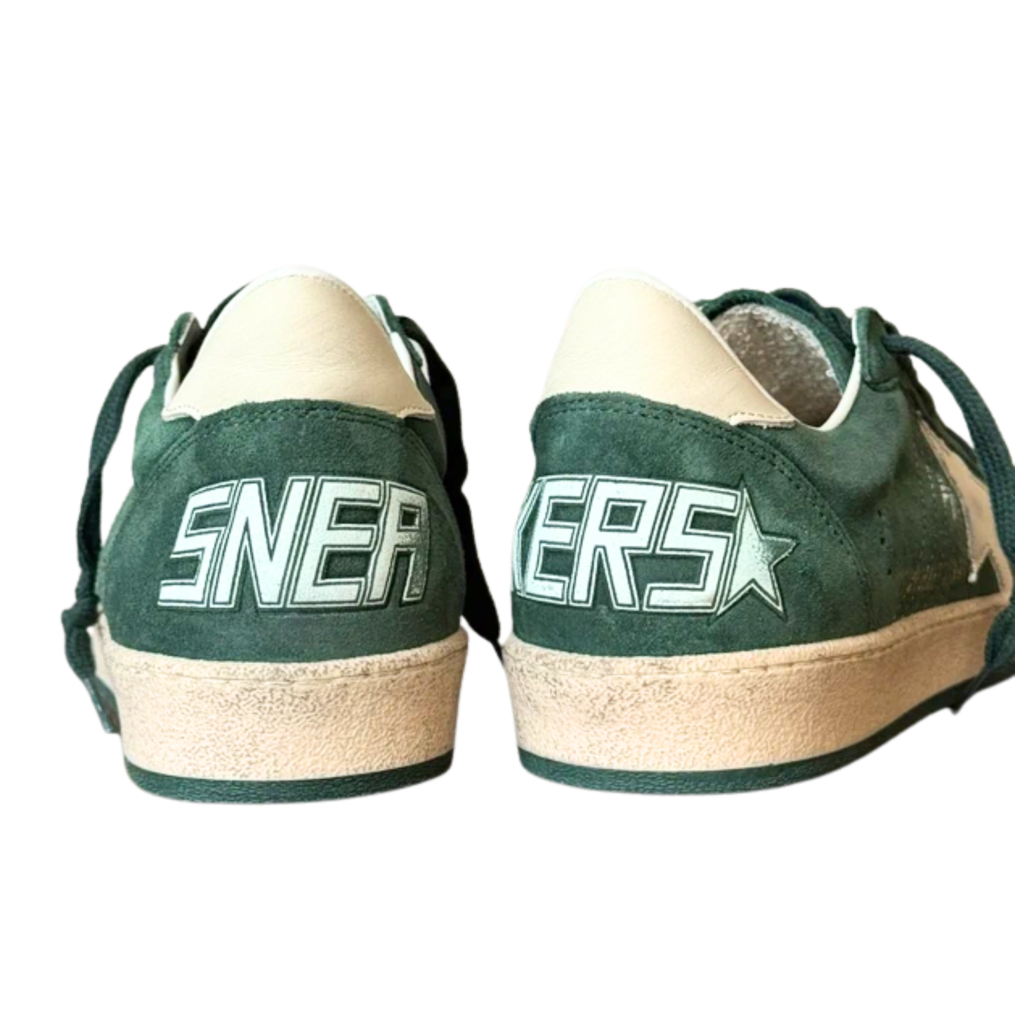 Golden Goose Ballstar Sneakers (Green) (New)