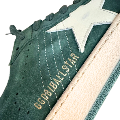 Golden Goose Ballstar Sneakers (Green) (New)
