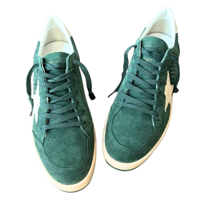 Golden Goose Ballstar Sneakers (Green) (New)