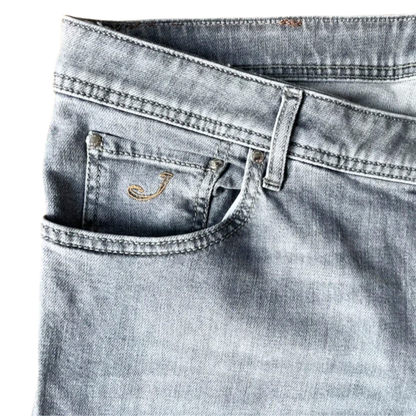 Jacob Cohën 622 Slim Fit Jeans (Gray)