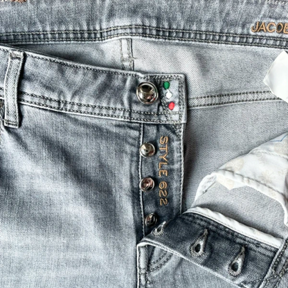 Jacob Cohën 622 Slim Fit Jeans (Gray)