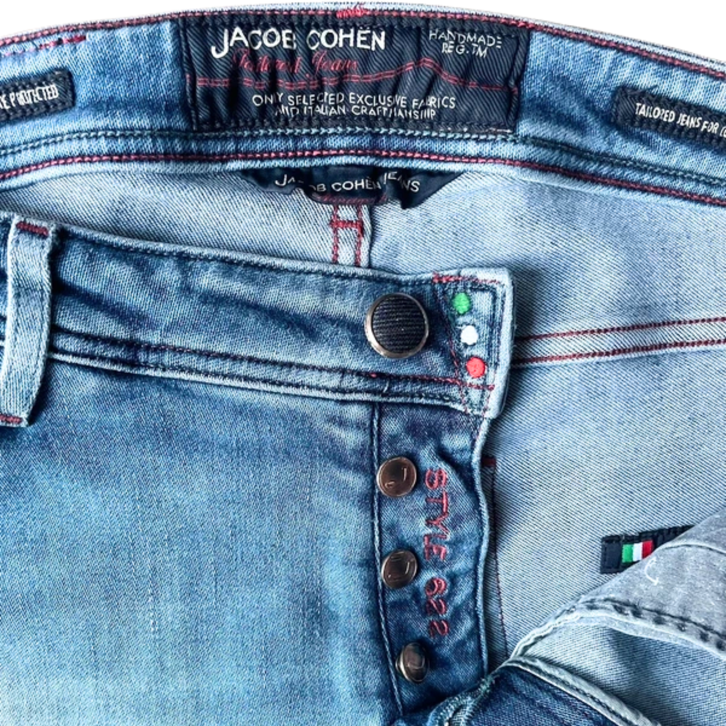 Jacob Cohën 622 Slim fit Jeans (Blue)
