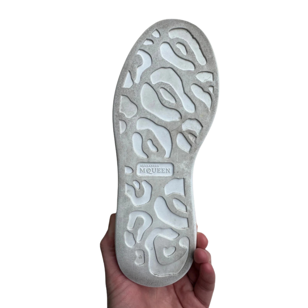 Alexander Mcqueen Sneakers (White Red) (Womens)