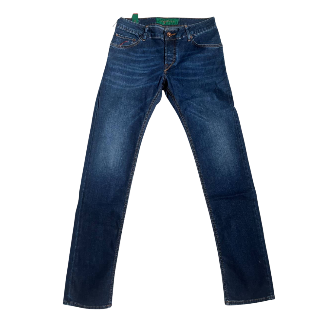Handpicked Orvieto Slim Fit Jeans (Navy) (New)