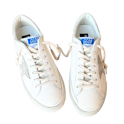 Golden Goose Superstar Sneakers (New) (White)