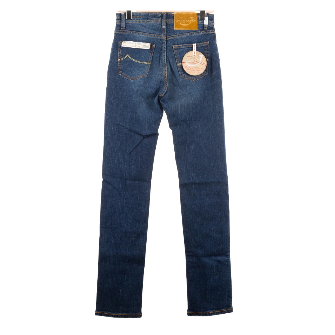 Jacob Cohën 610 Straight Fit Jeans (Navy) (New)