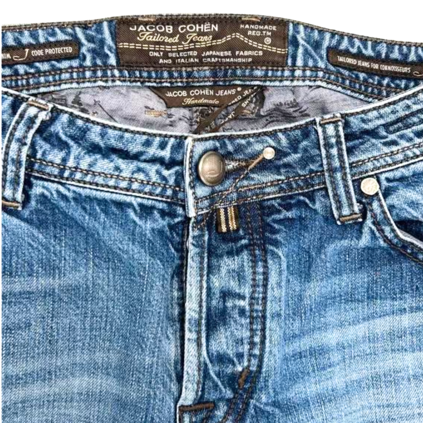 Jacob Cohën 622 Slim Fit Jeans (Blue)