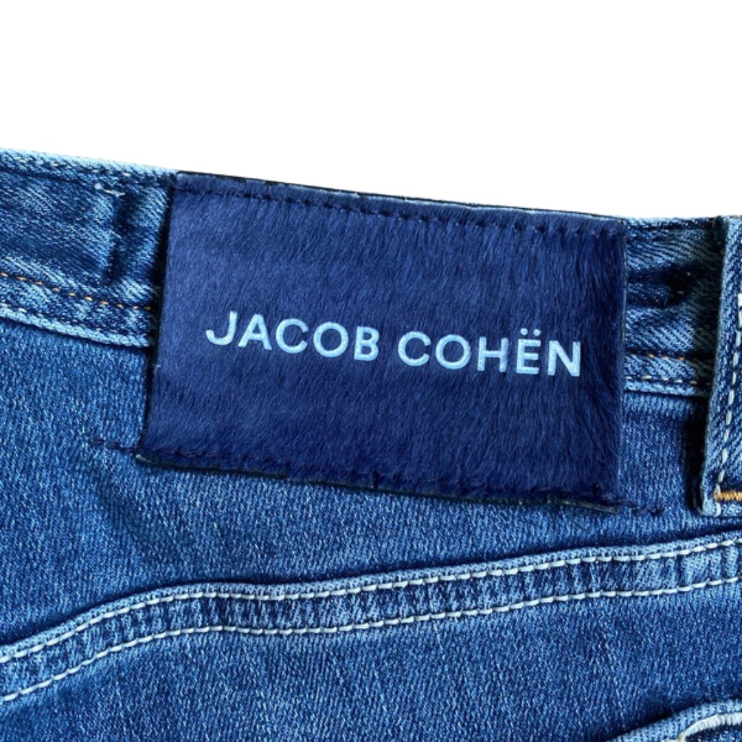 Jacob Cohën Bard Slim Fit Jeans (Navy)