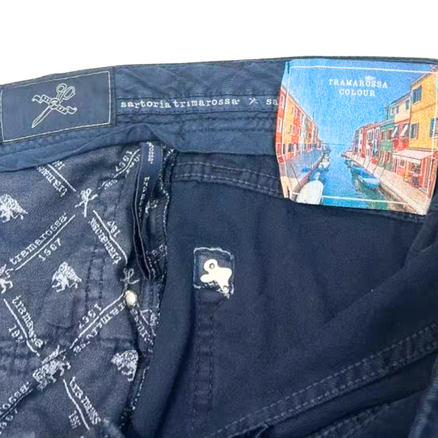 Tramarossa Michelangelo Slim Fit Jeans (Dark Navy)