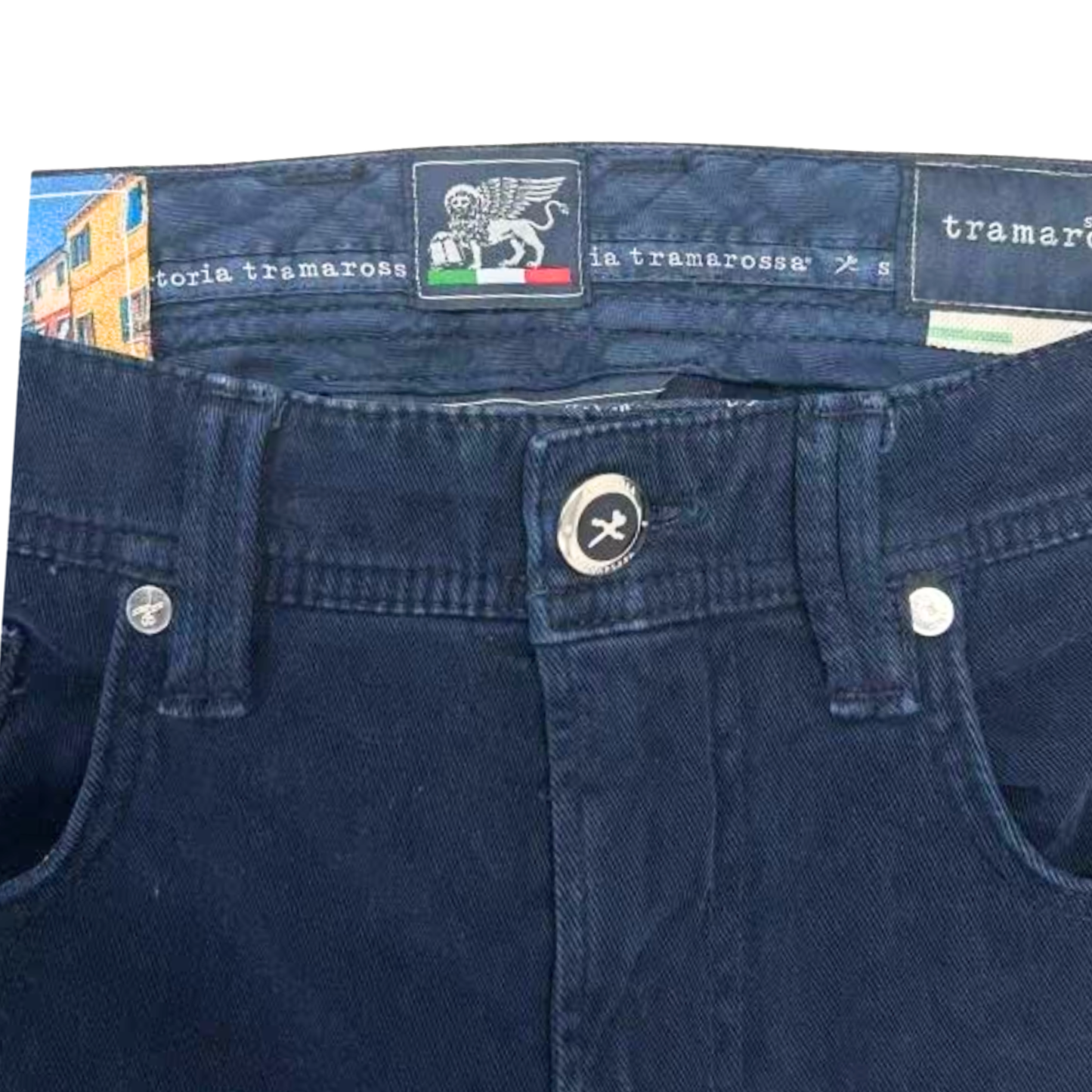 Tramarossa Michelangelo Slim Fit Jeans (Dark Navy)