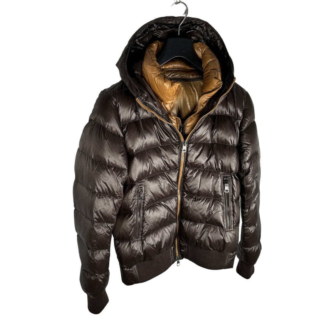 Moncler Marque Down Jacket (Brown)