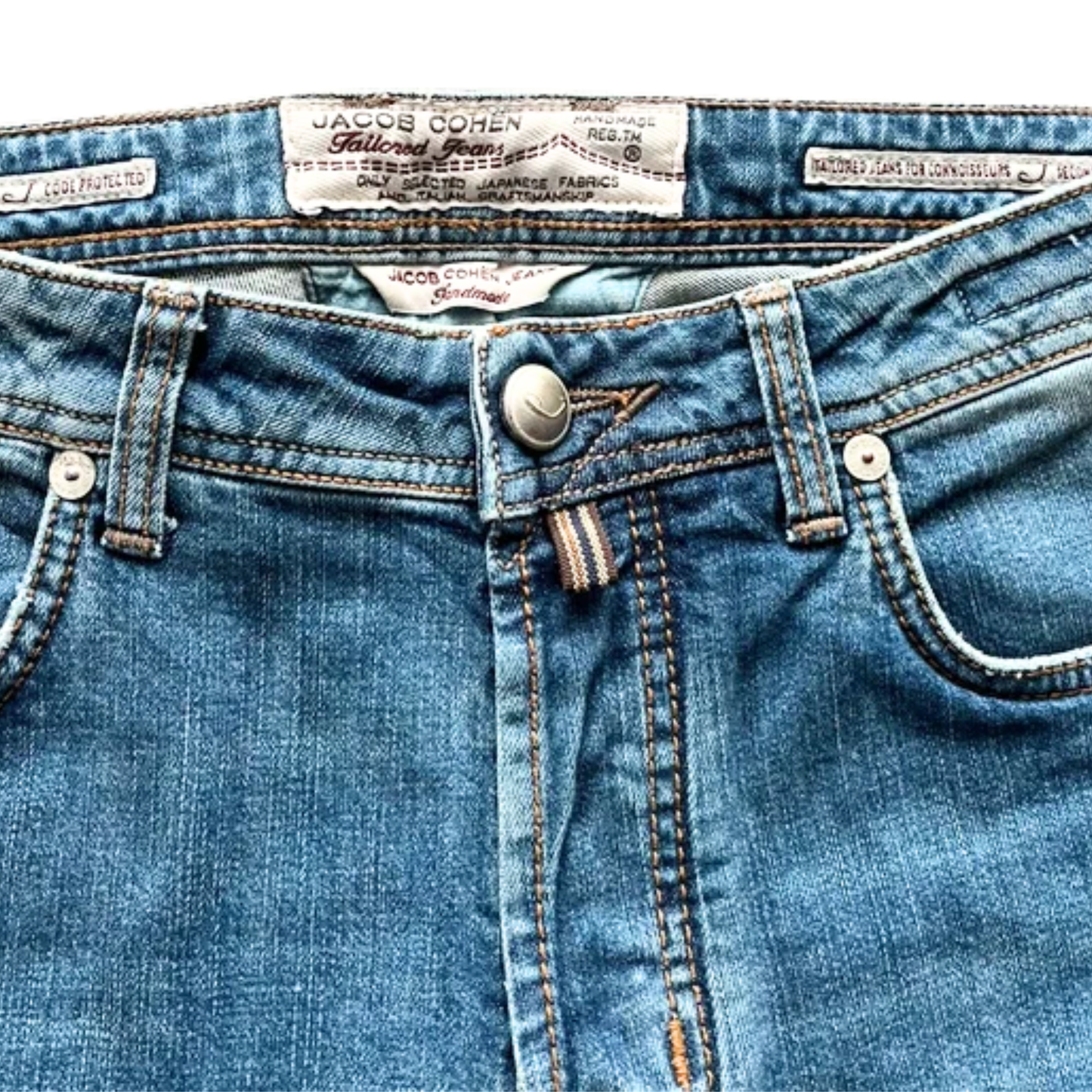 Jacob Cohën 688 Slim Fit Jeans (Blue)