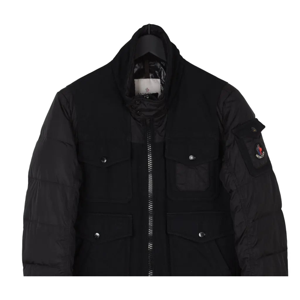 Moncler Christian Men Down Puffer Jacket (Black)