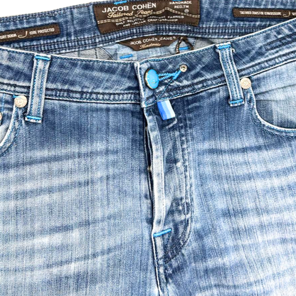 Jacob Cohën 620 Special Edition Slim Fit Jeans (Blue)