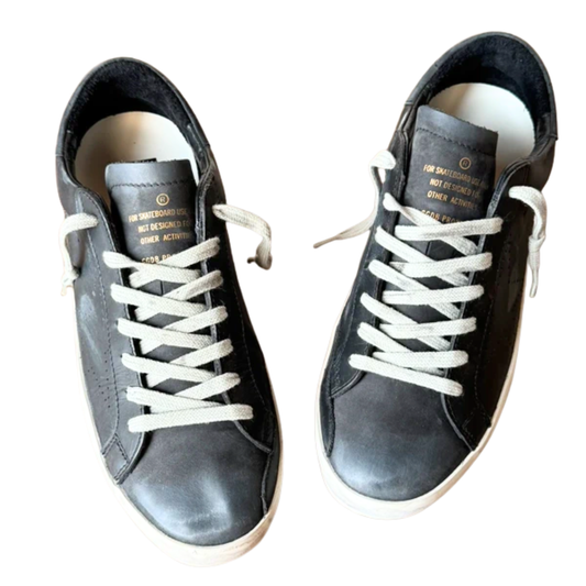 Golden Goose Ballstar Sneakers (Black White)