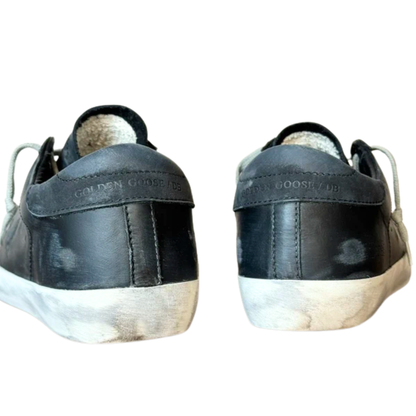 Golden Goose Ballstar Sneakers (Black White)
