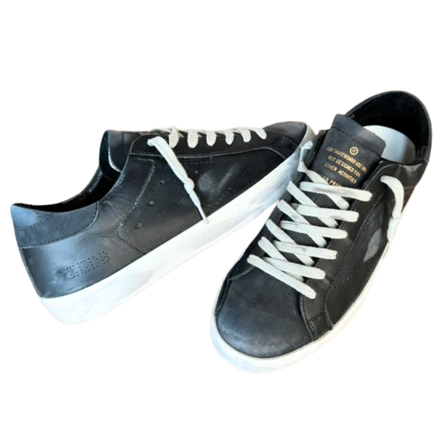 Golden Goose Ballstar Sneakers (Black White)