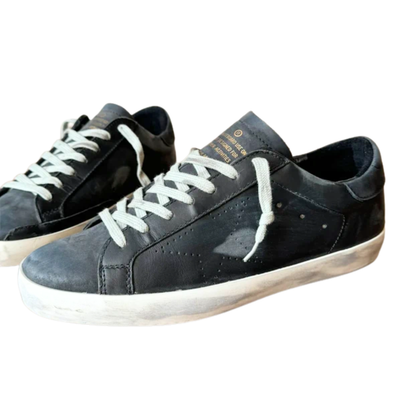 Golden Goose Ballstar Sneakers (Black White)