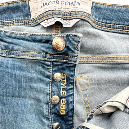 Jacob Cohën 688 Slim Fit Jeans (Blue)