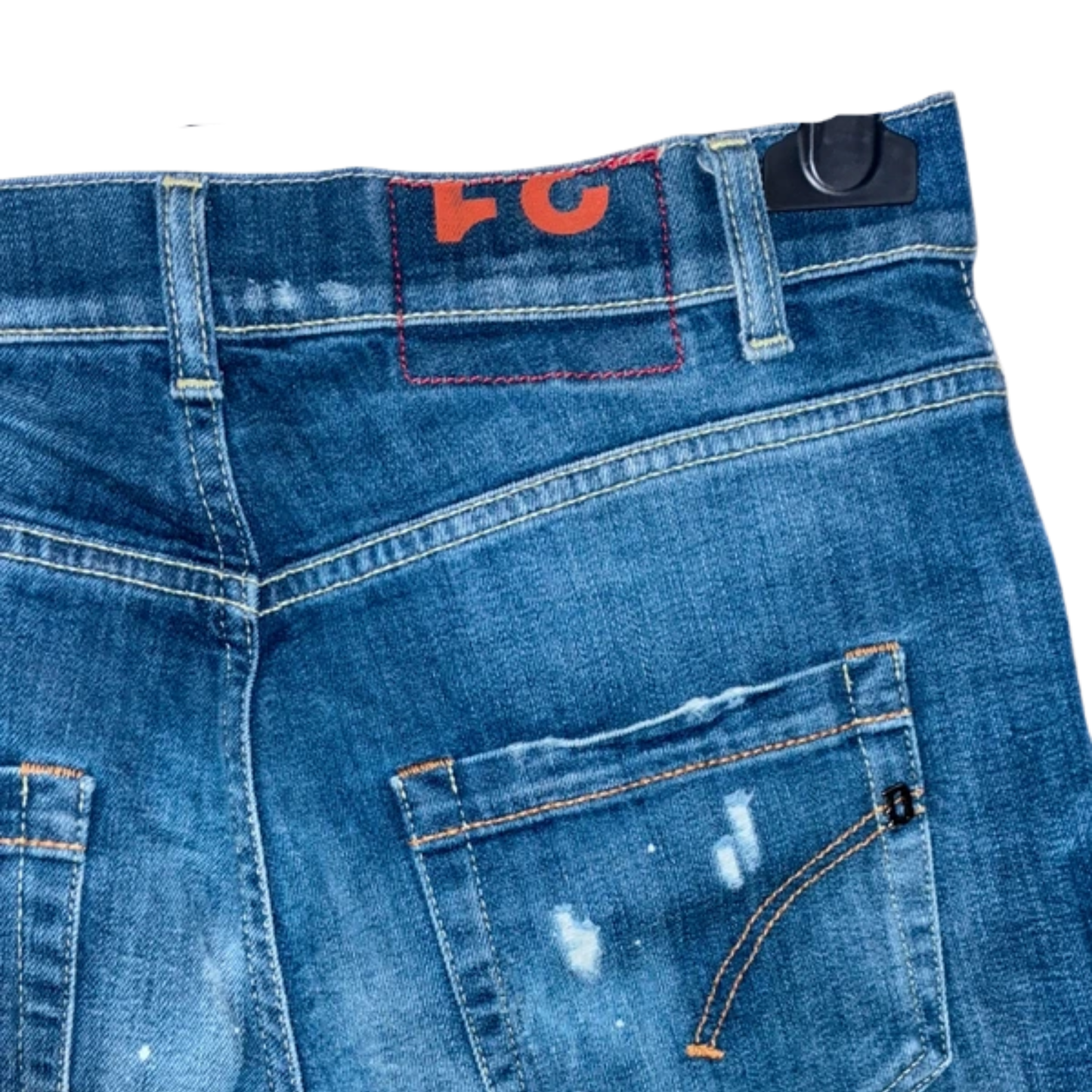 Dondup Mius Slim Fit Jeans (Navy)