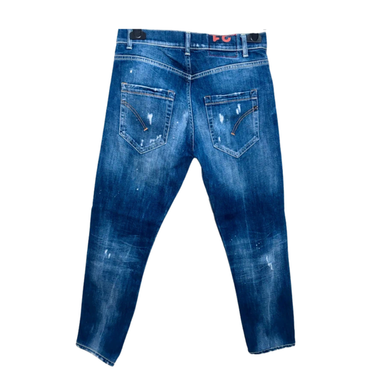 Dondup Mius Slim Fit Jeans (Navy)