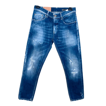 Dondup Mius Slim Fit Jeans (Navy)