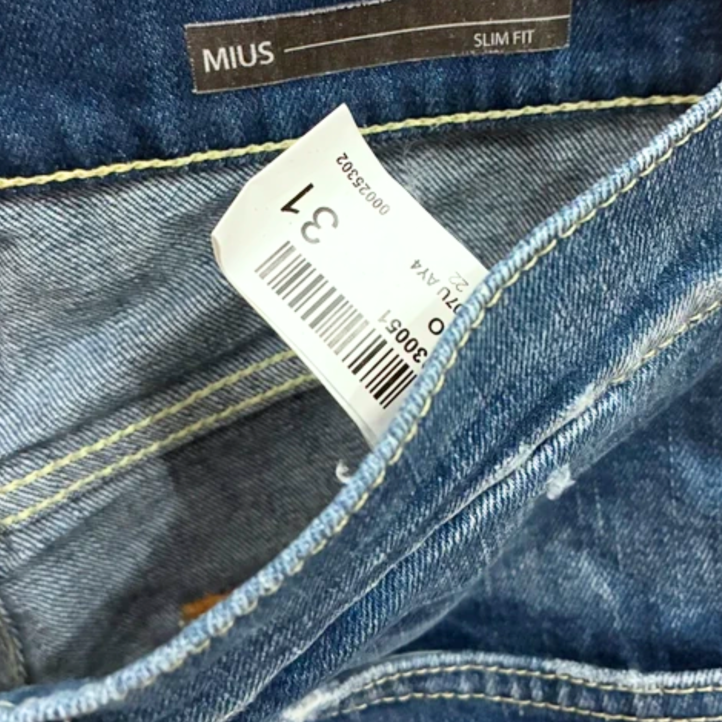 Dondup Mius Slim Fit Jeans (Navy)