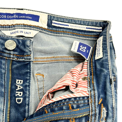 Jacob Cohën Bard Slim Fit Jeans (Blue)