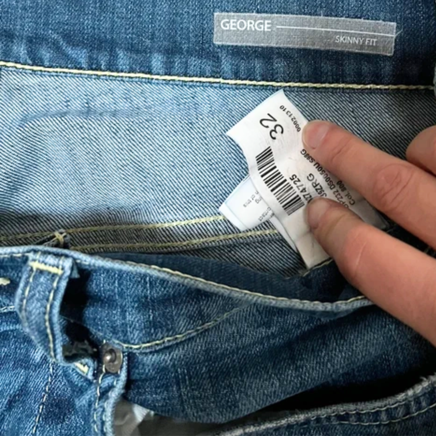 Dondup George Skinny Fit Jeans (Navy)