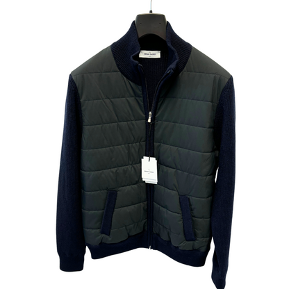 Gran Sasso Padded Cardigan (Navy) (New)