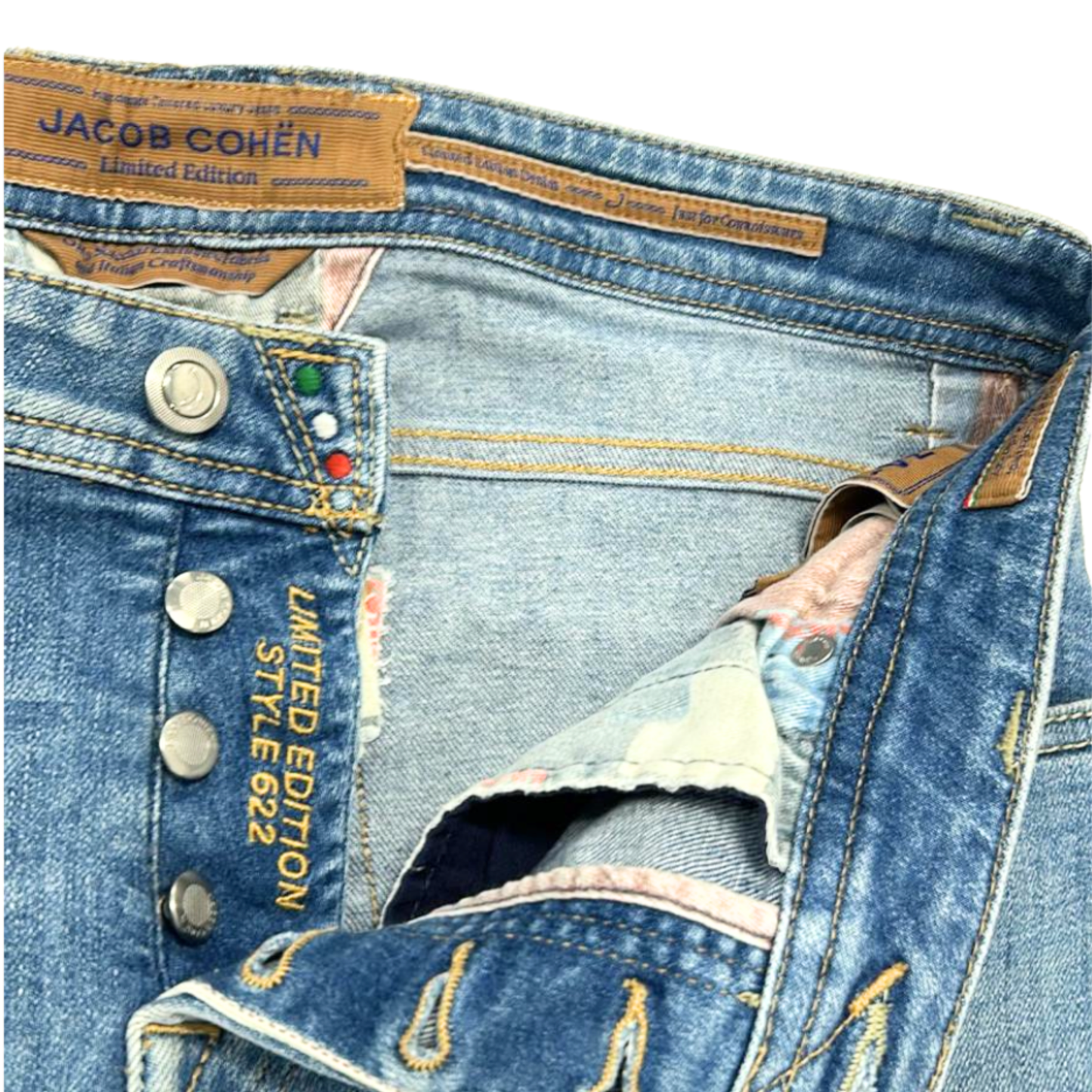 Jacob Cohën Limited Edition 622 Slim fit Jeans (Blue)