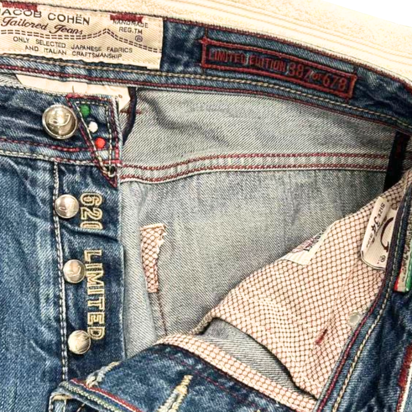 Jacob Cohën 620 Limited Edition Slim fit Jeans (Blue)