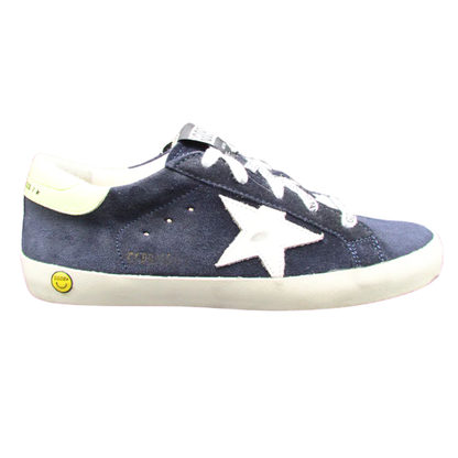 Golden Goose Superstar Sneakers (Navy) (Womens)