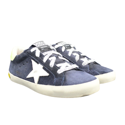 Golden Goose Superstar Sneakers (Navy) (Womens)