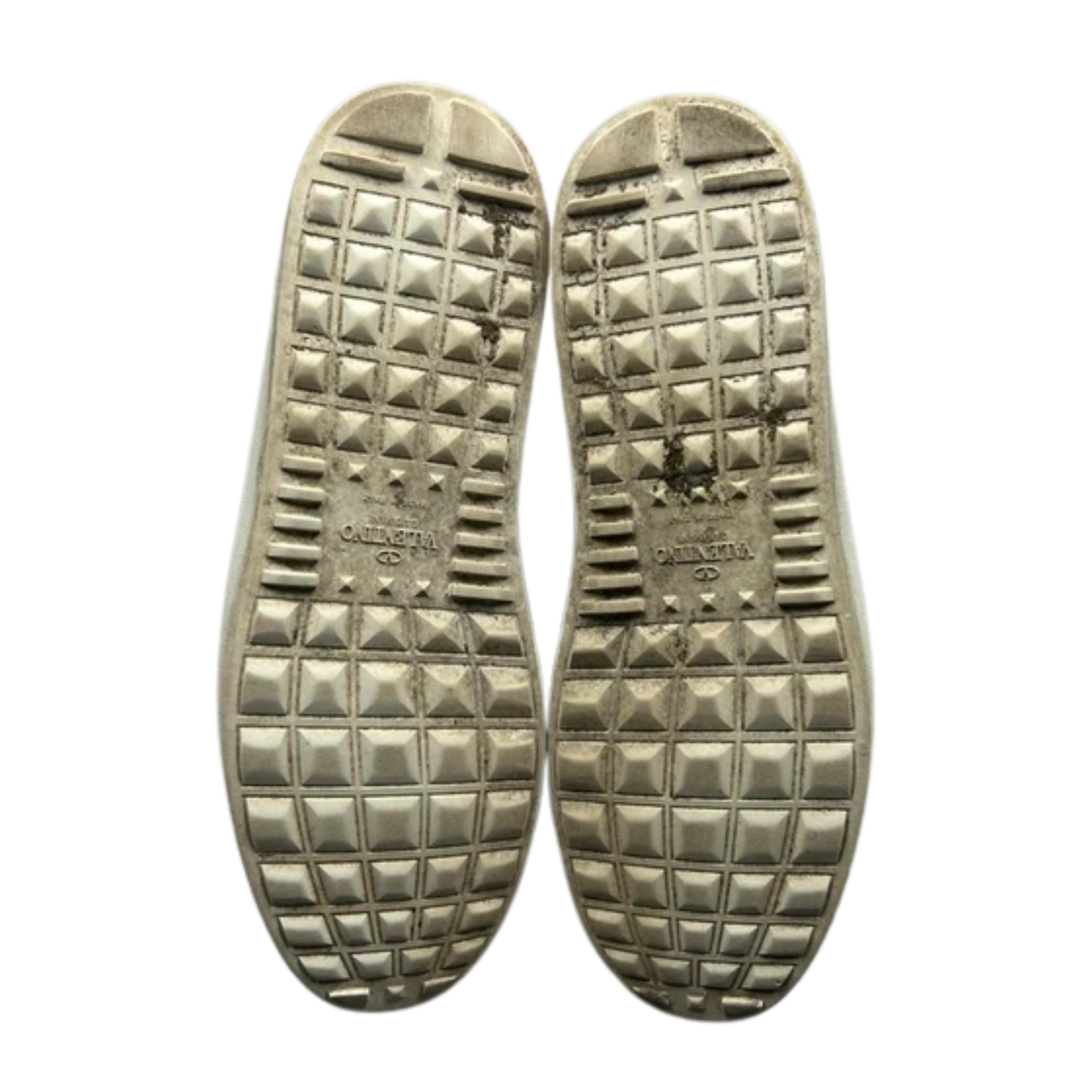 Valentino Garavani Open Sneakers (White red)