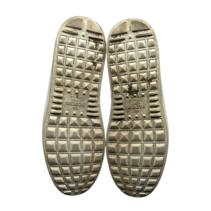 Valentino Garavani Open Sneakers (White red)