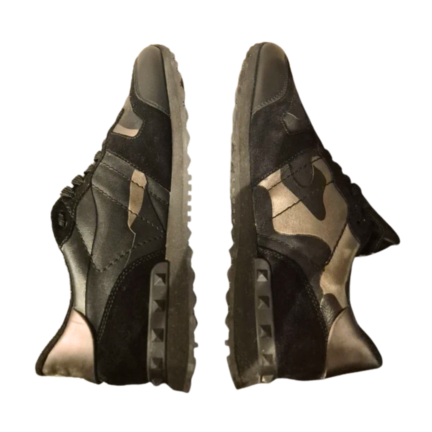 Valentino Garavani Rockrunner Sneakers (Black)