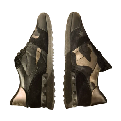Valentino Garavani Rockrunner Sneakers (Black)