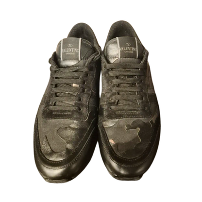 Valentino Garavani Rockrunner Sneakers (Black)