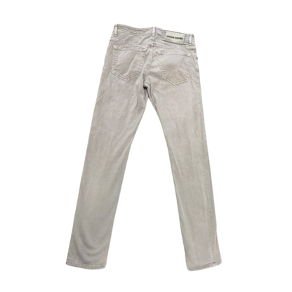 Jacob Cohën Nick Slim Fit Chino Jeans (Grey Beige)