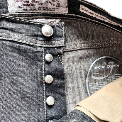 Jacob Cohën 610 Slim Fit Jeans (Gray)