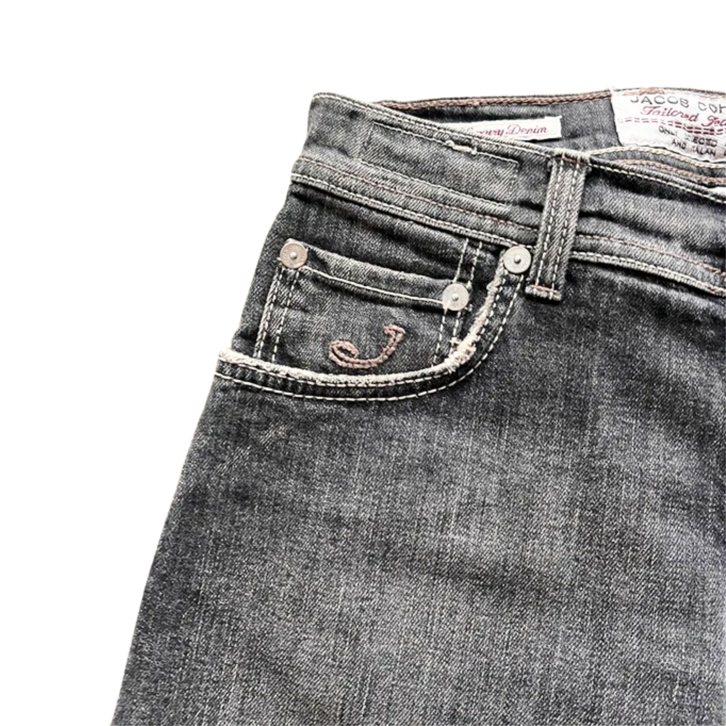 Jacob Cohën 610 Slim Fit Jeans (Gray)
